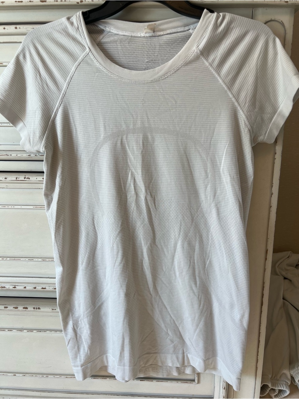 lululemon athletica White Short-Sleeve Active Tee